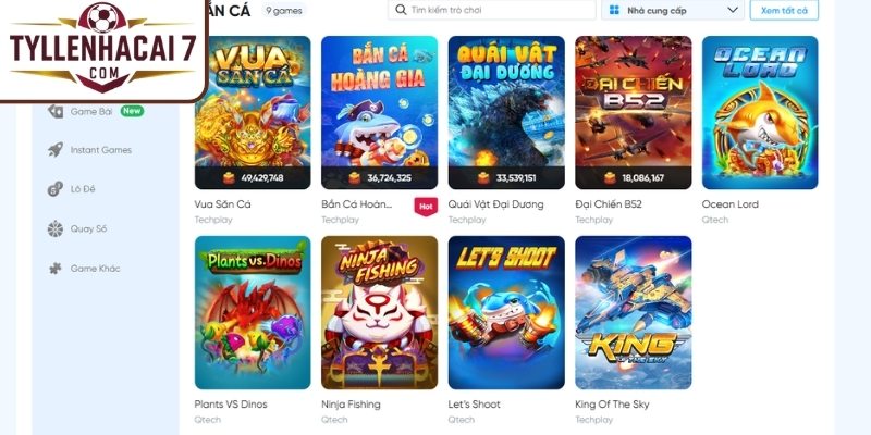 Bắn Cá – Đồ họa 3D sống động, săn thưởng cực cuốn