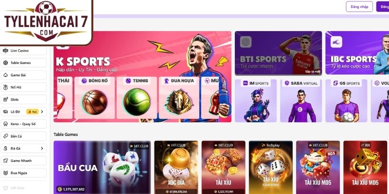 Các sảnh game tiêu biểu của nhà cái uy tín Max79