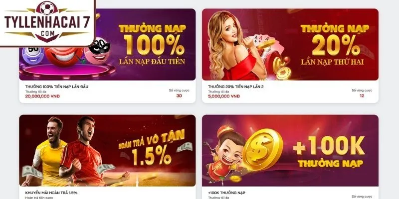 Chương trình khuyến mãi khủng